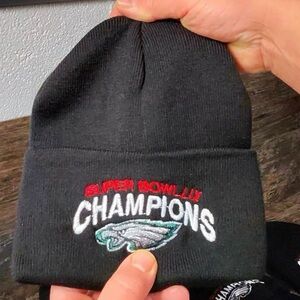 Philadelphia Eagles Football Super Bowl Champions Beanie Hat